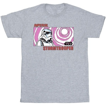 Vêtements Garçon T-shirts manches courtes Disney Imperial Stormtrooper Gris