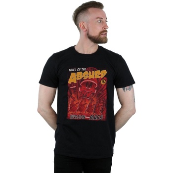 Vêtements Homme T-shirts manches longues Dessins Animés Invasion From Mars Noir