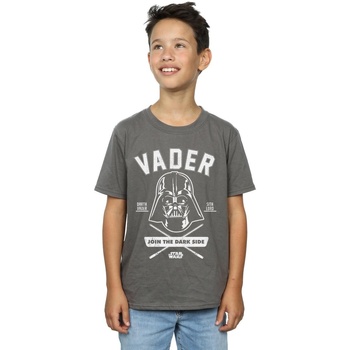 Vêtements Garçon T-shirts manches courtes Disney Darth Vader Collegiate Multicolore