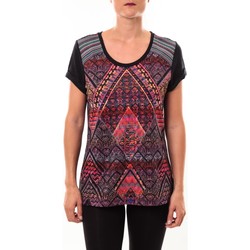 Vêtements Femme T-shirts manches courtes Custo Barcelona Top Luzio Newark multicouleurs Multicolore