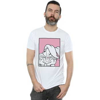 Vêtements Homme T-shirts manches longues Dessins Animés Bugs Bunny Adore Blanc
