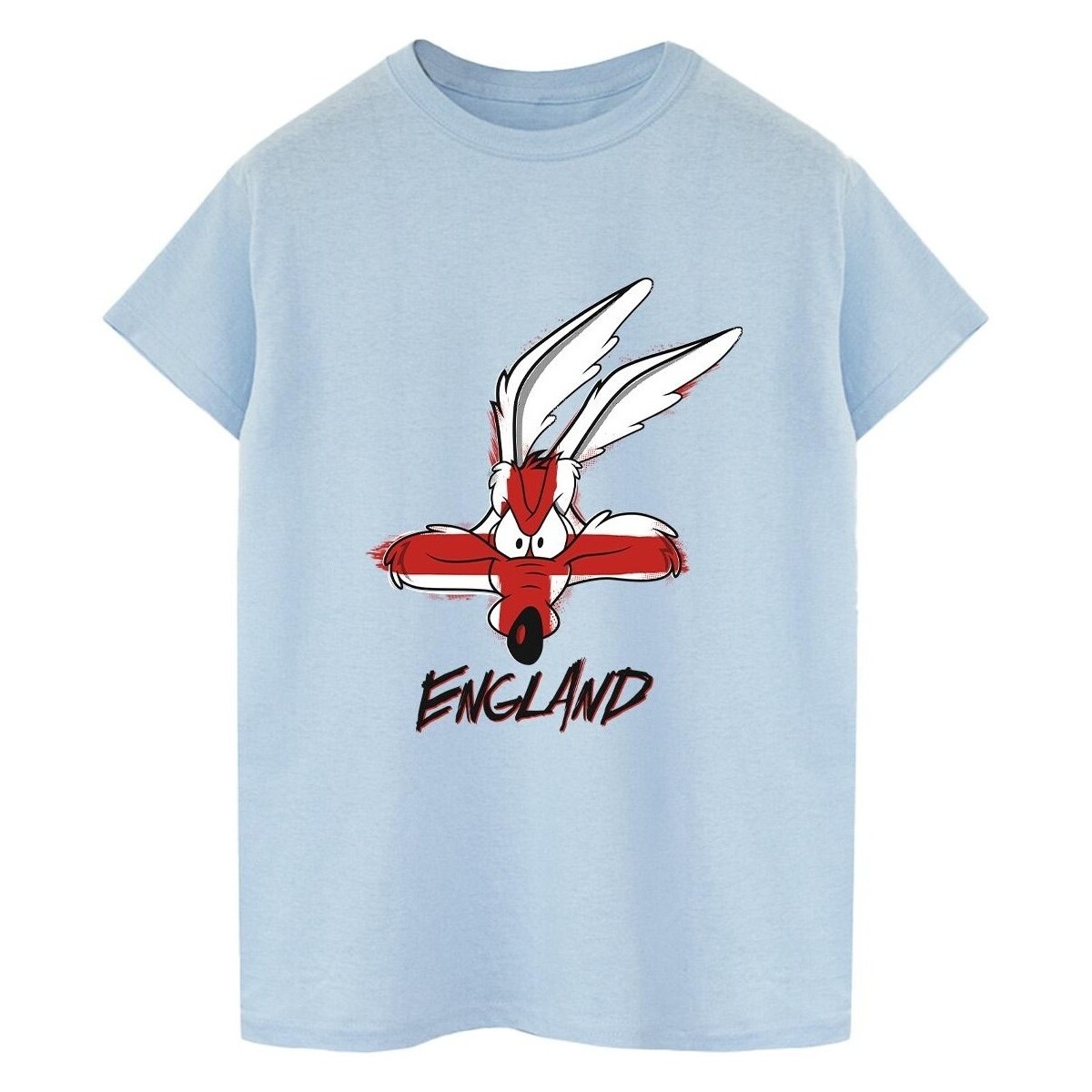 Vêtements Homme T-shirts manches longues Dessins Animés Coyote England Face Bleu