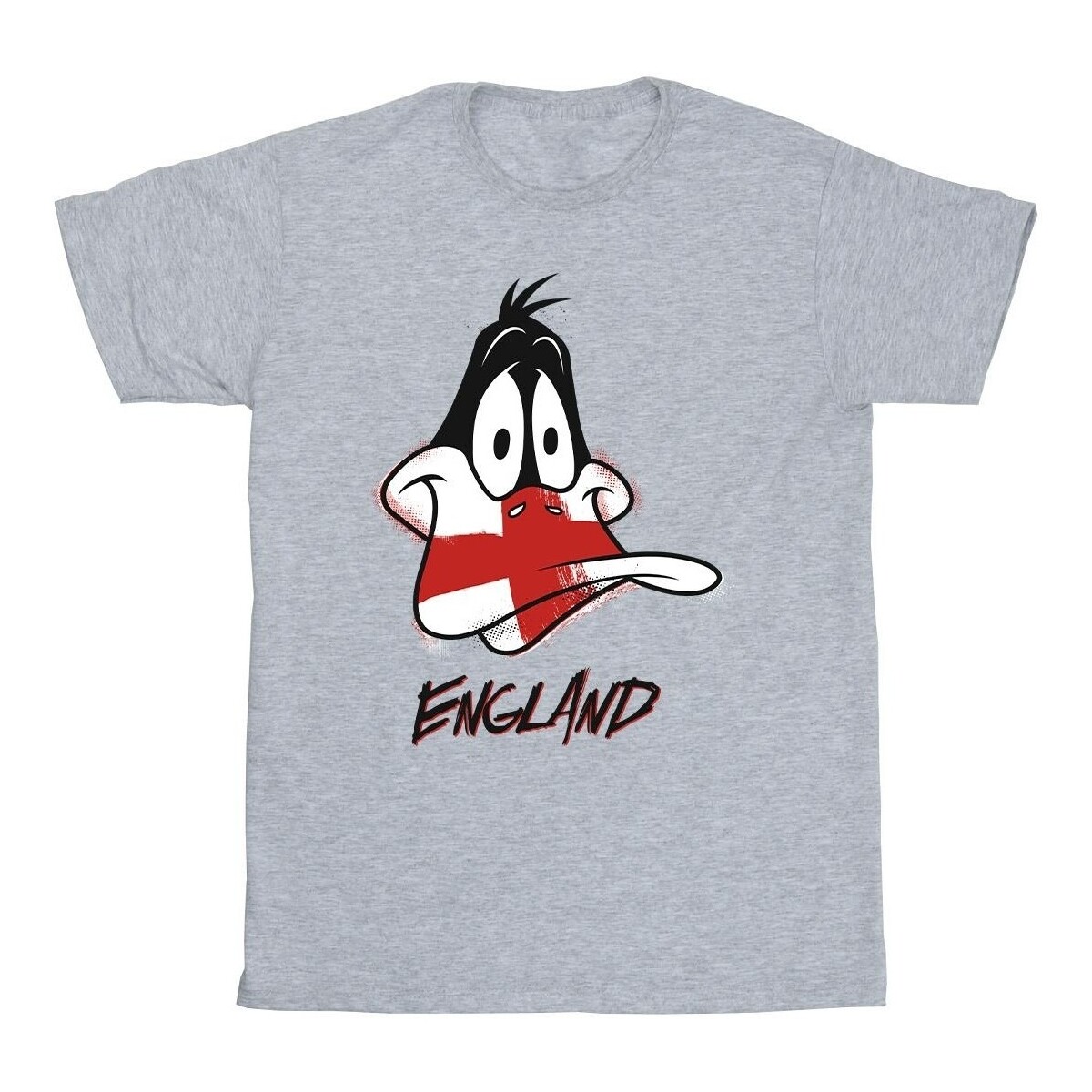 Vêtements Homme T-shirts manches longues Dessins Animés Daffy England Face Gris