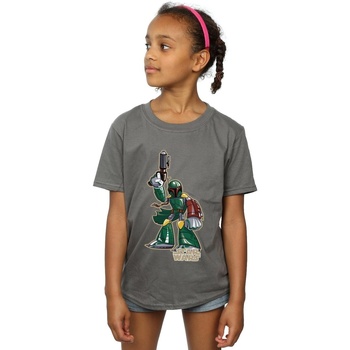 Vêtements Fille T-shirts manches longues Disney Boba Fett Character Multicolore