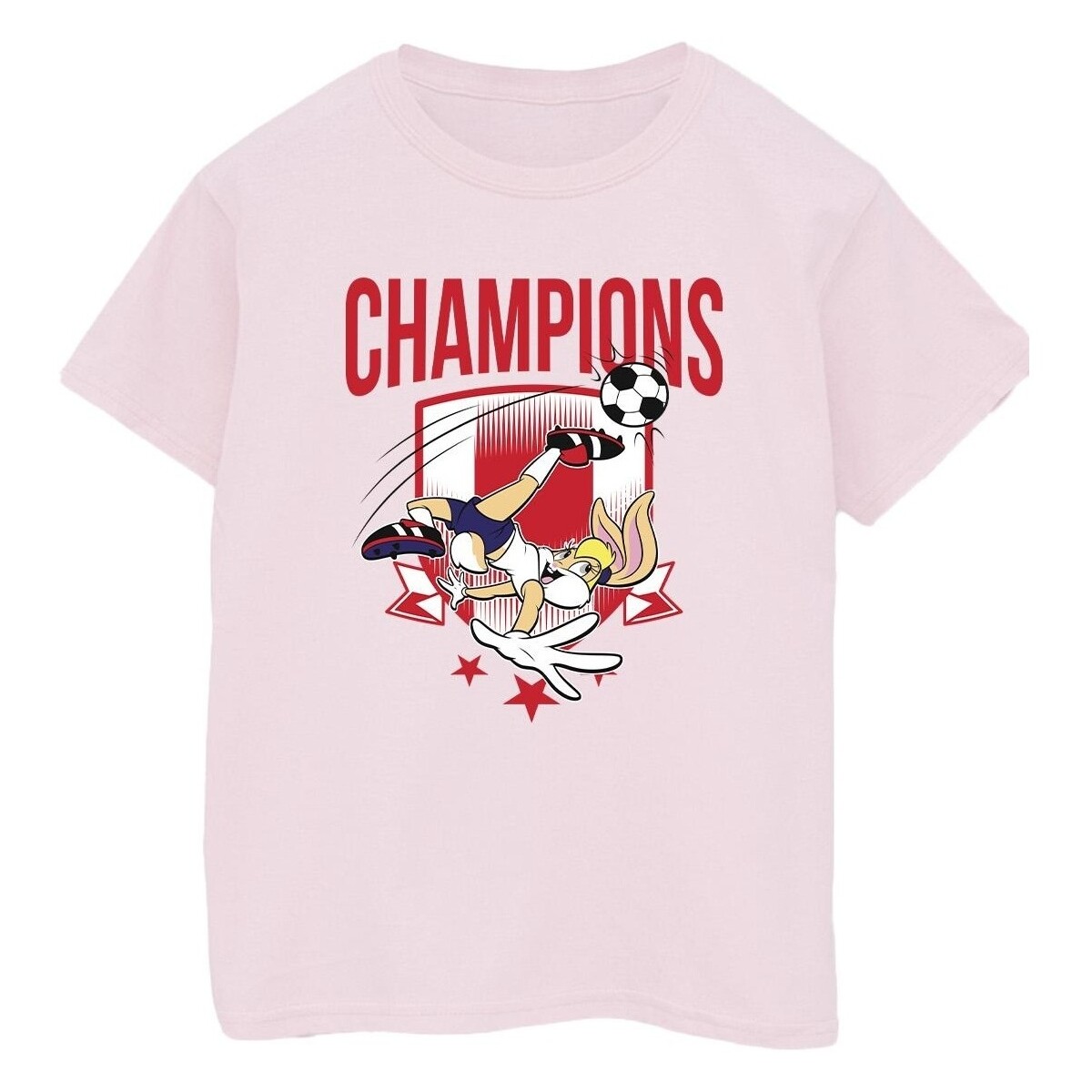 Vêtements Homme T-shirts manches longues Dessins Animés Lola Football Champions Rouge