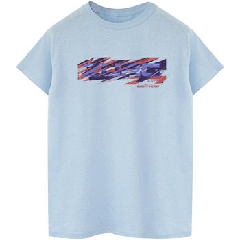 Vêtements Homme T-shirts manches longues Disney Lightyear Zurg Graphic Title Bleu