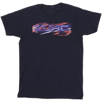 Vêtements Homme T-shirts manches longues Disney Lightyear Zurg Graphic Title Bleu