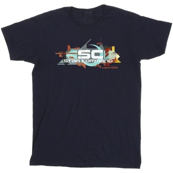 Vêtements Homme T-shirts manches longues Disney Lightyear Star Command Graphic Title Bleu