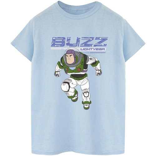 Vêtements Homme T-shirts manches longues Disney Lightyear Buzz Jump To Action Bleu