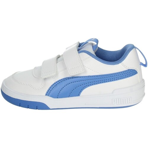 Chaussures Enfant Baskets Suedees semelles Puma 380740 Blanc