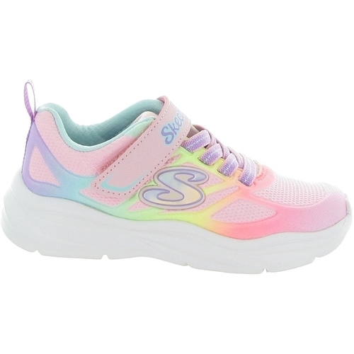 Chaussures Fille Baskets mode Skechers 303503L POWER JAMS Rose