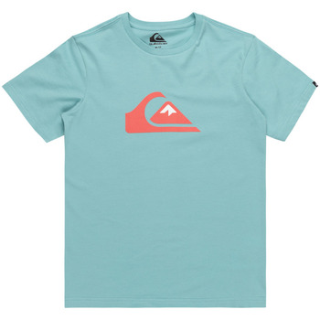 Vêtements Garçon Débardeurs / T-shirts sans manche Quiksilver Comp Logo Bleu