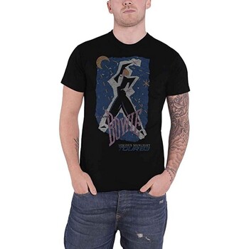Vêtements T-shirts manches longues David Bowie 83' Tour Noir