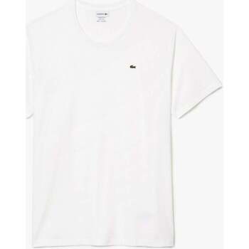Vêtements Homme T-shirts manches courtes Lacoste TH203800001 Blanc
