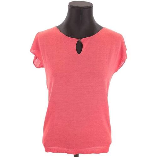 Vêtements Femme Débardeurs / T-shirts sans manche Ralph Lauren T-shirt en coton Rouge