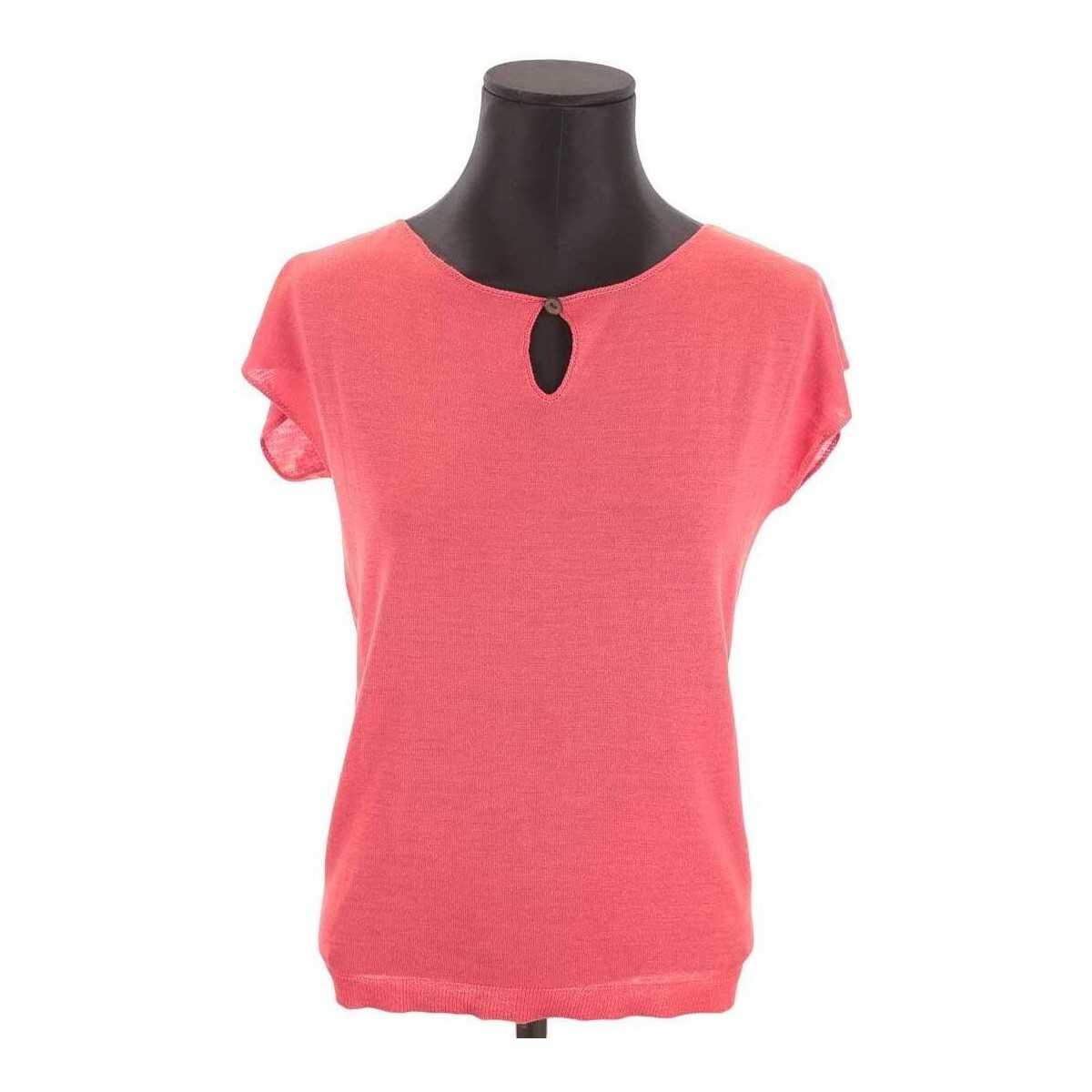 Vêtements Femme Débardeurs / T-shirts sans manche Ralph Lauren T-shirt en coton Rouge