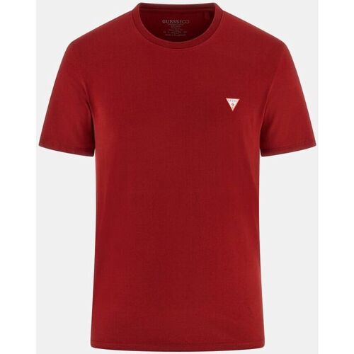 Vêtements Homme T-shirts wmns & Polos Guess M2YI36 I3Z14 - CORE TEE-G1BB BORDEAUX Rouge