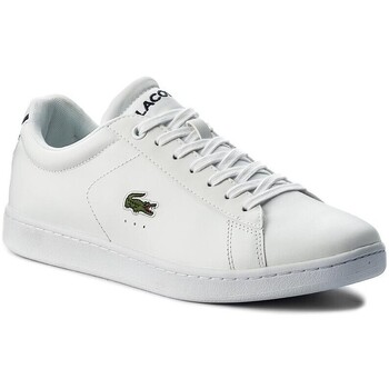 Chaussures Homme Baskets mode Lacoste CHAUSSURES CARNABY EVO BL 1 SPM - WHITE - 43 Blanc