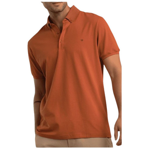 Vêtements Homme chloe silk crepe de chine shirt Benson&cherry POLO MANDARINE GHOST - MANDARINE - L Multicolore