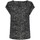 Vêtements Femme T-shirts manches courtes Only TOP ONLVIC SS - BLACK / AOP BLURRY DOT - 34 Noir