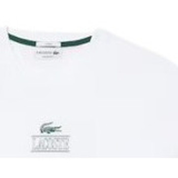 Vêtements T-shirts & Polos Lacoste TEE-SHIRTS BLANC CORE GRAPHICS - Blanc - L Blanc