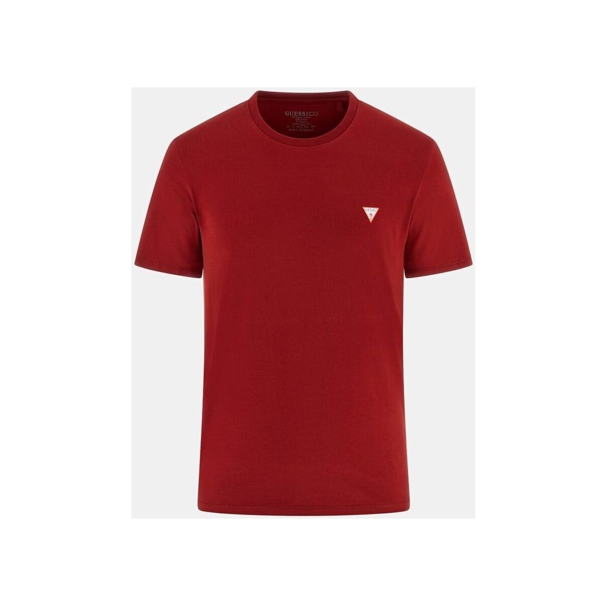 Vêtements Homme T-shirts & Polos Guess M2YI36 I3Z14 - CORE TEE-G1BB BORDEAUX Rouge