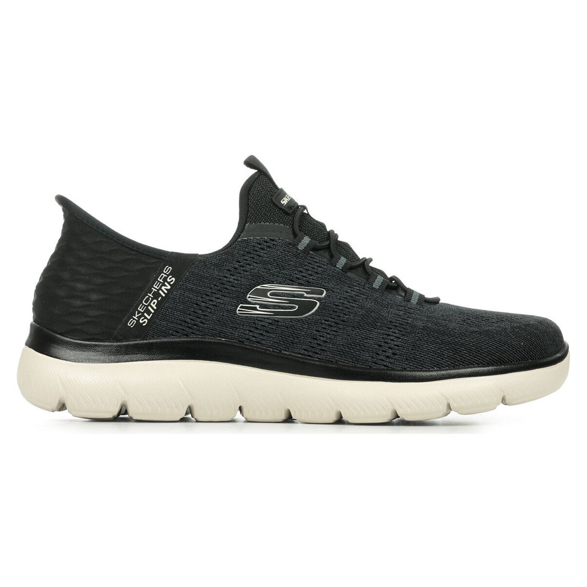 Chaussures Homme Baskets mode Skechers Summits Key Pace Slip Ins Noir