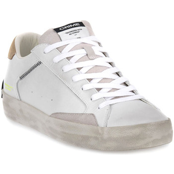 Chaussures Homme Baskets mode Crime London SNEAKER COUTURE Blanc
