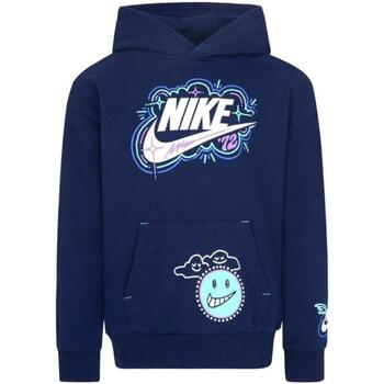 Vêtements Garçon Sweats Nike dress B nsw art of play ft po Bleu