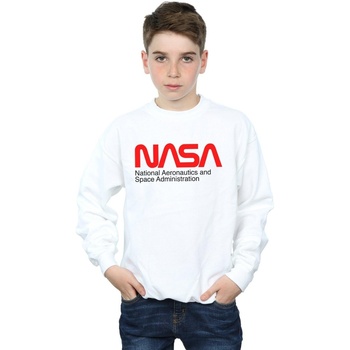 Vêtements Garçon Sweats Nasa Kennedy Space Centre Explore Blanc