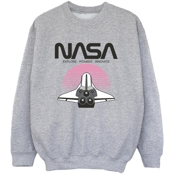 Vêtements Garçon Sweats Nasa Space Shuttle Sunset Gris