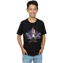 Vêtements Garçon T-shirts manches courtes Nasa Kennedy Space Centre Lift Off Noir