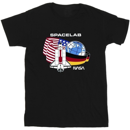Vêtements Garçon T-shirts manches courtes Nasa Space Lab Noir