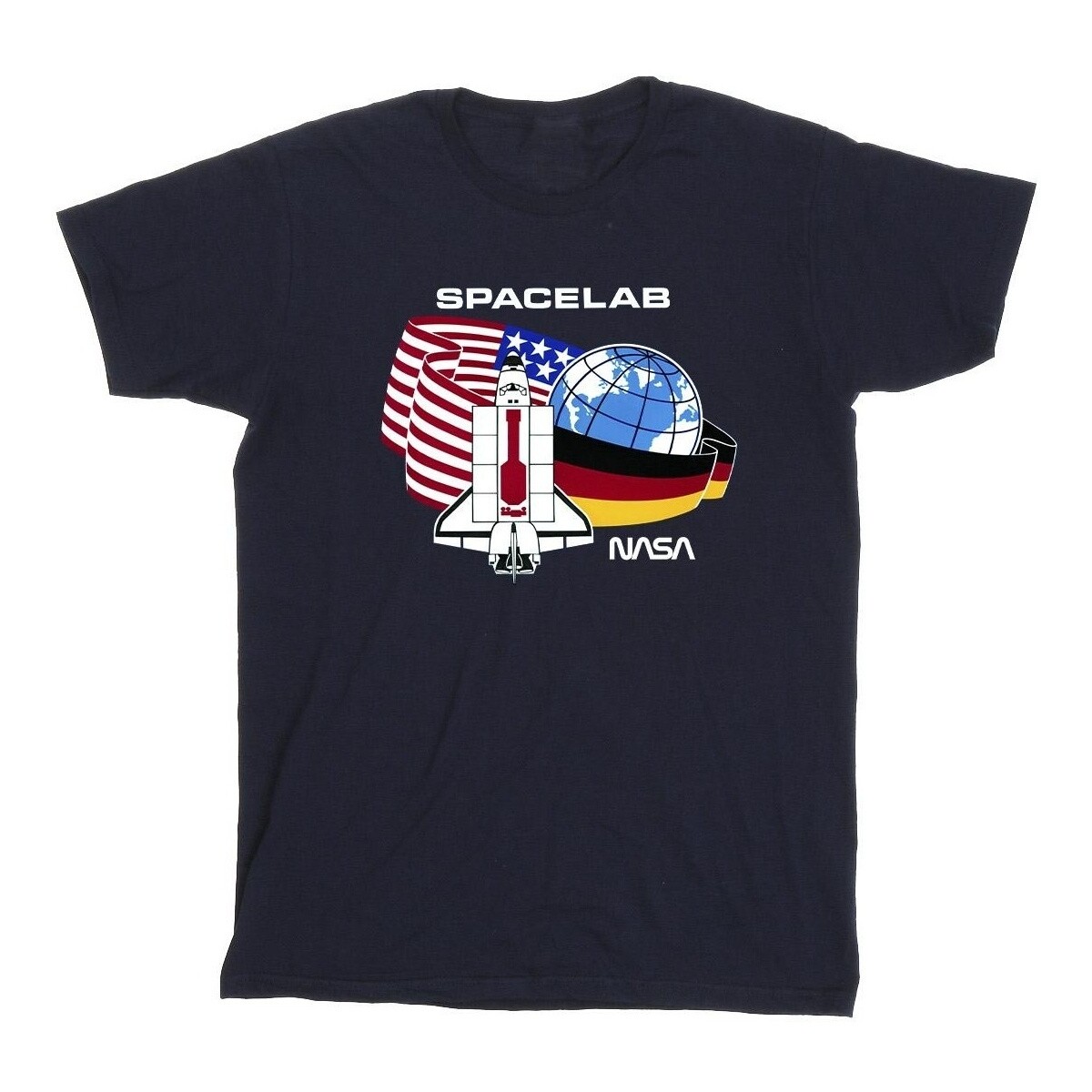Vêtements Garçon T-shirts manches courtes Nasa Space Lab Bleu