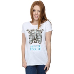 Vêtements Femme T-shirts manches longues Supernatural Hunter Inside Blanc