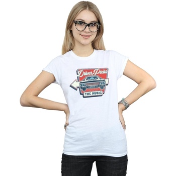 Vêtements Femme T-shirts manches longues Supernatural BI40633 Blanc
