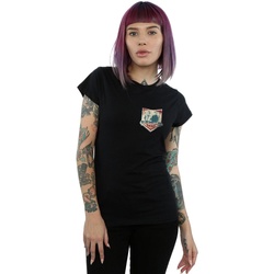 Vêtements Femme T-shirts manches longues Supernatural Winchester Breast Print Noir