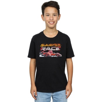 Vêtements Garçon T-shirts manches courtes Disney Wreck It Ralph Slaughter Race Noir
