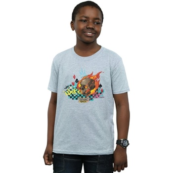 Vêtements Garçon T-shirts manches courtes Disney Wreck It Ralph Race Skull Gris