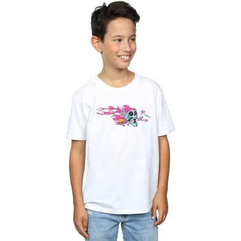 Vêtements Garçon T-shirts manches courtes Disney Wreck It Ralph Candy Skull Blanc