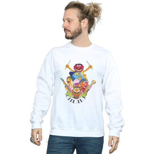 Vêtements Homme Sweats Disney The Muppets Dr Teeth And The Electric Mayhem Blanc