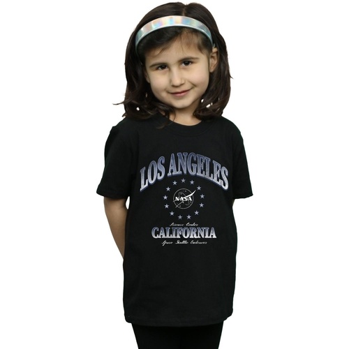 Vêtements Fille T-shirts manches longues Nasa California Science Centre Noir