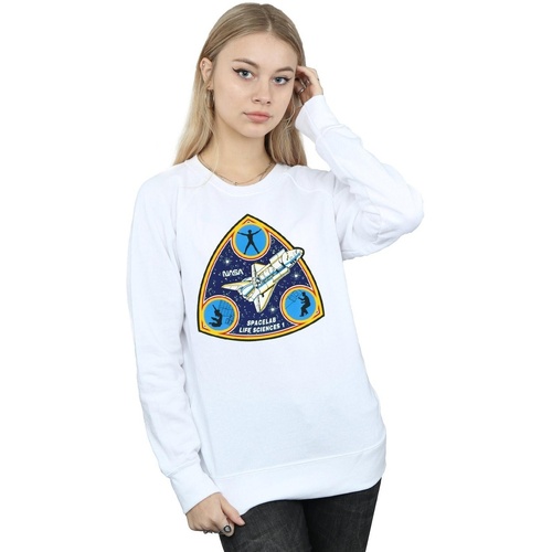 Vêtements Femme Sweats Nasa Classic Spacelab Life Science Blanc