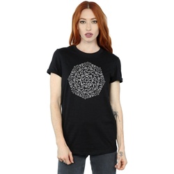 Vêtements Femme T-shirts manches longues Supernatural Symbol Circle Noir