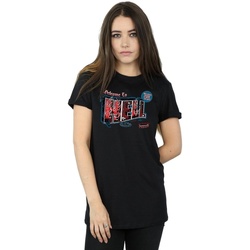 Vêtements Femme T-shirts manches longues Supernatural Welcome To Hell Noir