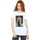 Vêtements Femme T-shirts manches longues Supernatural Castiel Photograph Blanc