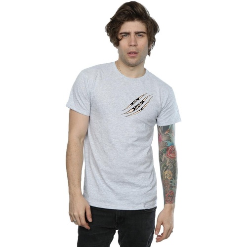 Vêtements Homme T-shirts manches longues Supernatural Symbol Scratch Gris