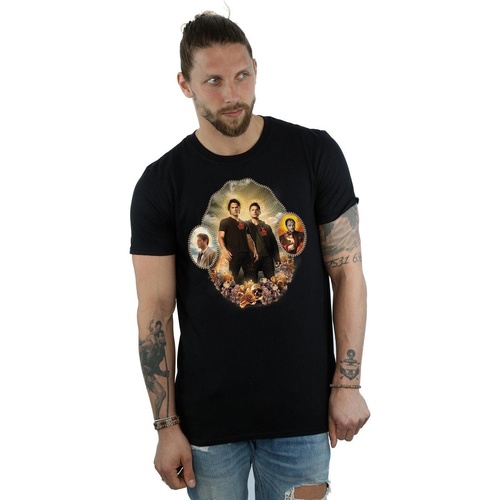 Vêtements Homme T-shirts manches longues Supernatural Holy Shrine Noir