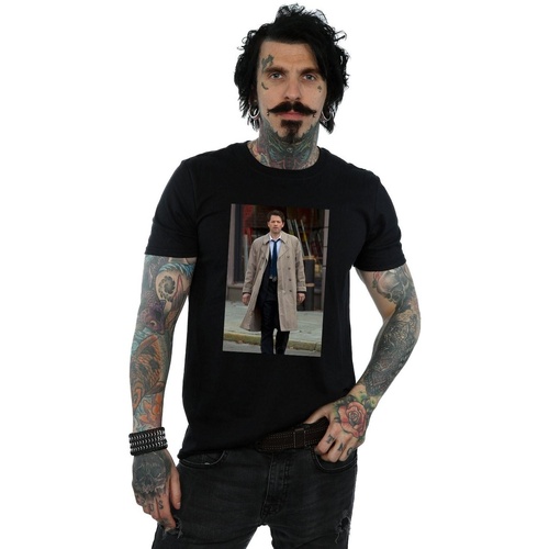 Vêtements Homme T-shirts manches longues Supernatural BI45921 Noir