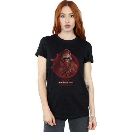 Vêtements Femme T-shirts manches longues Star Wars The Rise Of Skywalker Knights Of Ren Noir